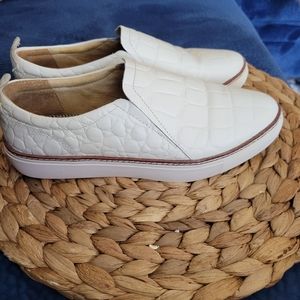 Liebeskind  white Embossed leather slipon sneaker